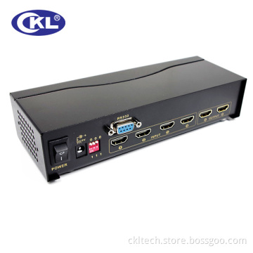 4 Input 2 Output HDMI Matrix Switch with Remote Cntrol